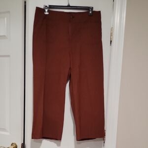 Maeve Women's Tailored Brown Dress Pants